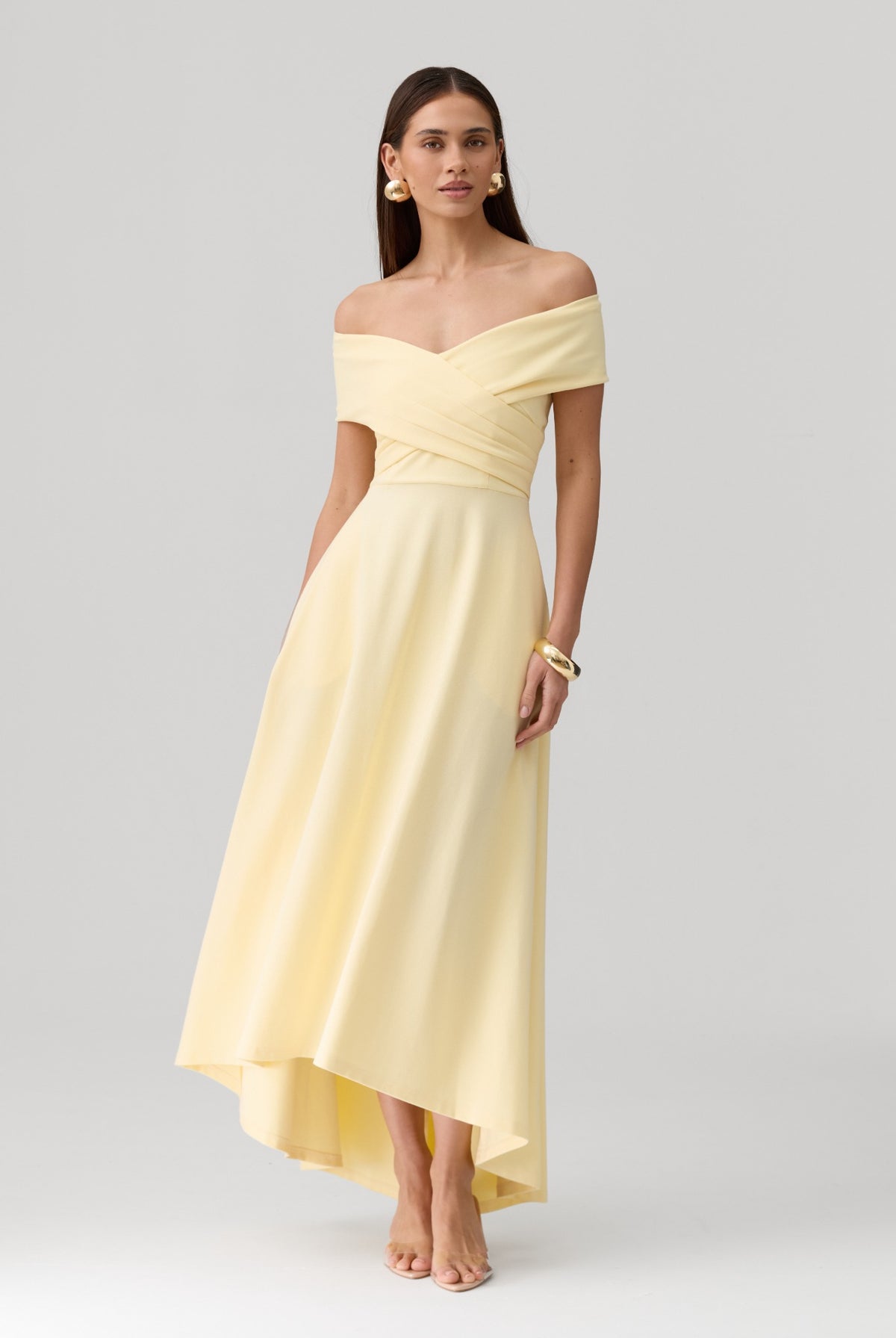 Belina Dress in Butter Yellow by Twosisters The Label