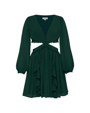 Wrenley Dress-Emerald Green