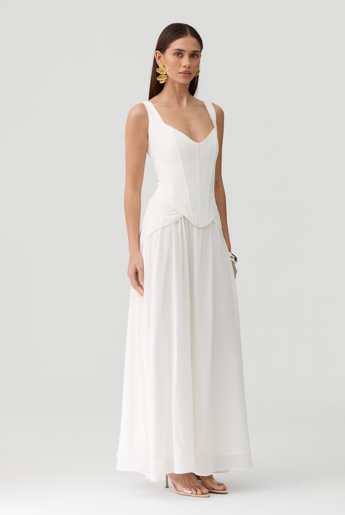 Lucia Dress in White