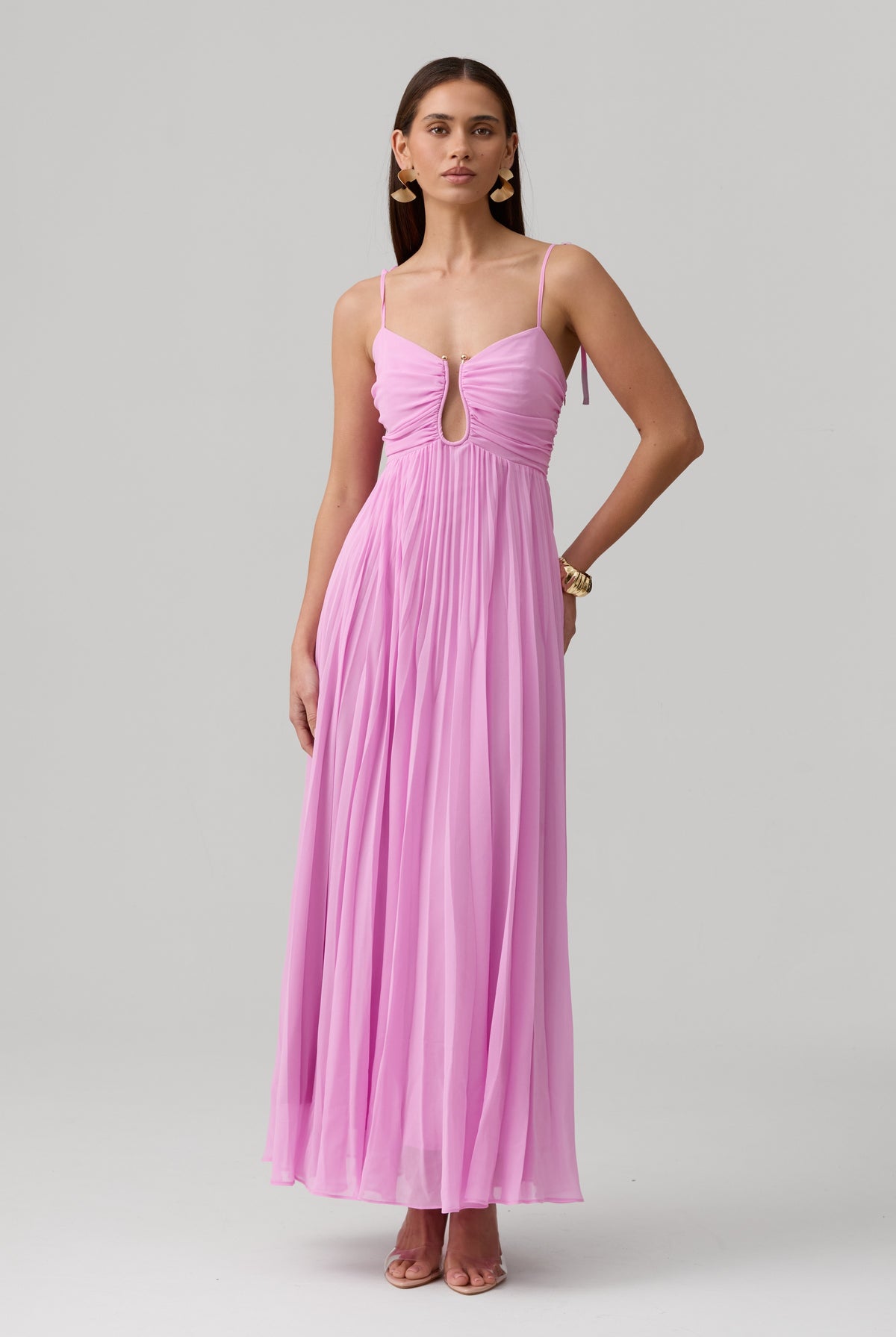 Lina Dress-Orchid - image 3