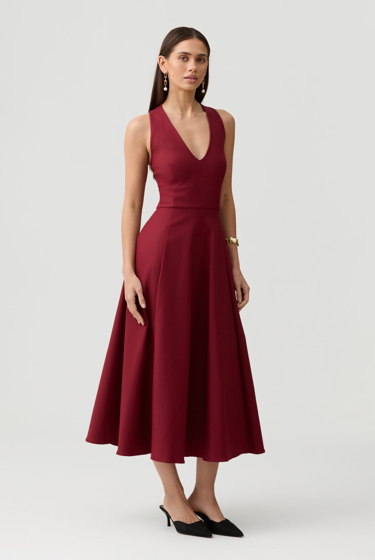 Miranda Dress-Red - image 4
