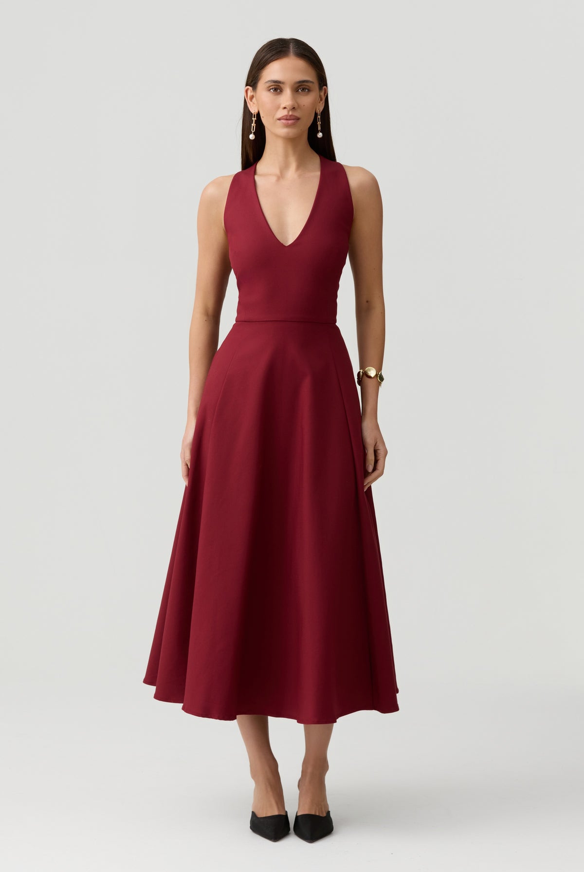 Miranda Dress-Red - image 6