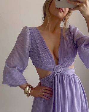 Leilani Dress-Lilac