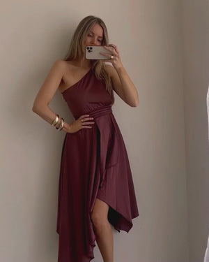 Kayla Dress-Plum