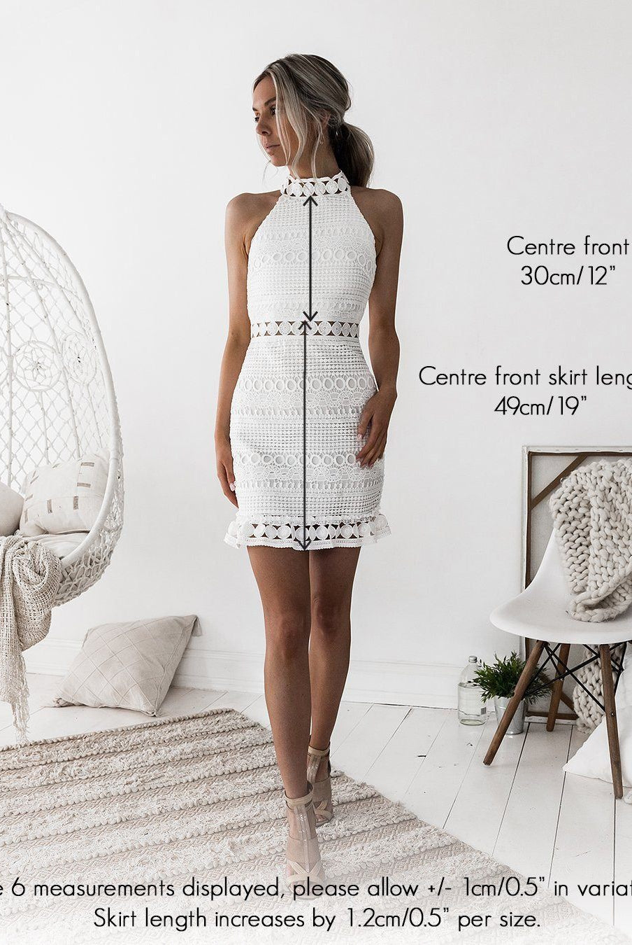 Twosisters The Label Rivers Dress White