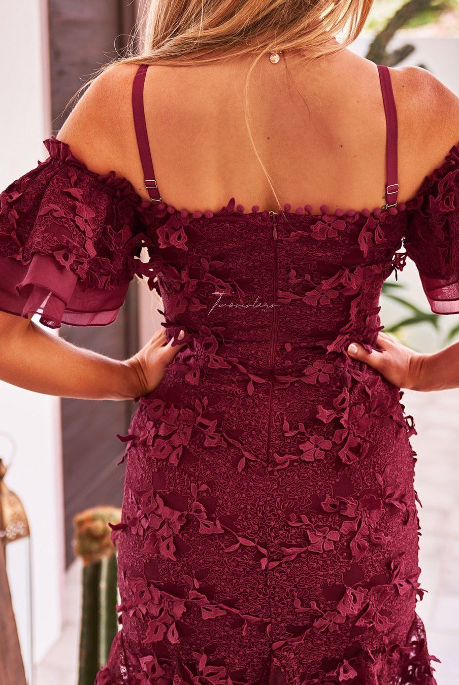 Twosisters The Label Beatrice Dress Red