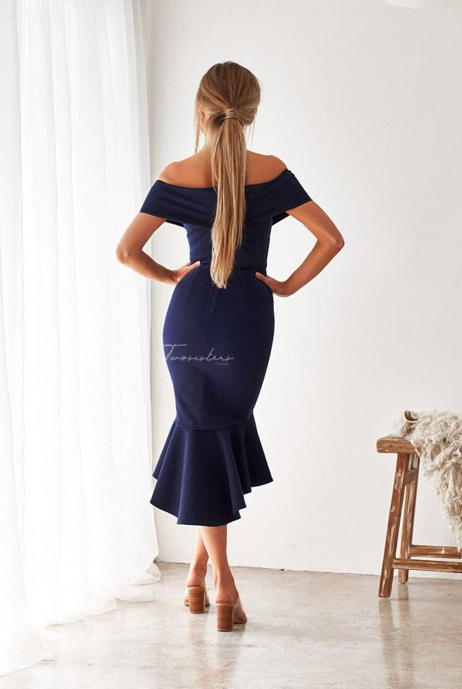 Twosisters The Label Brienne Dress Navy