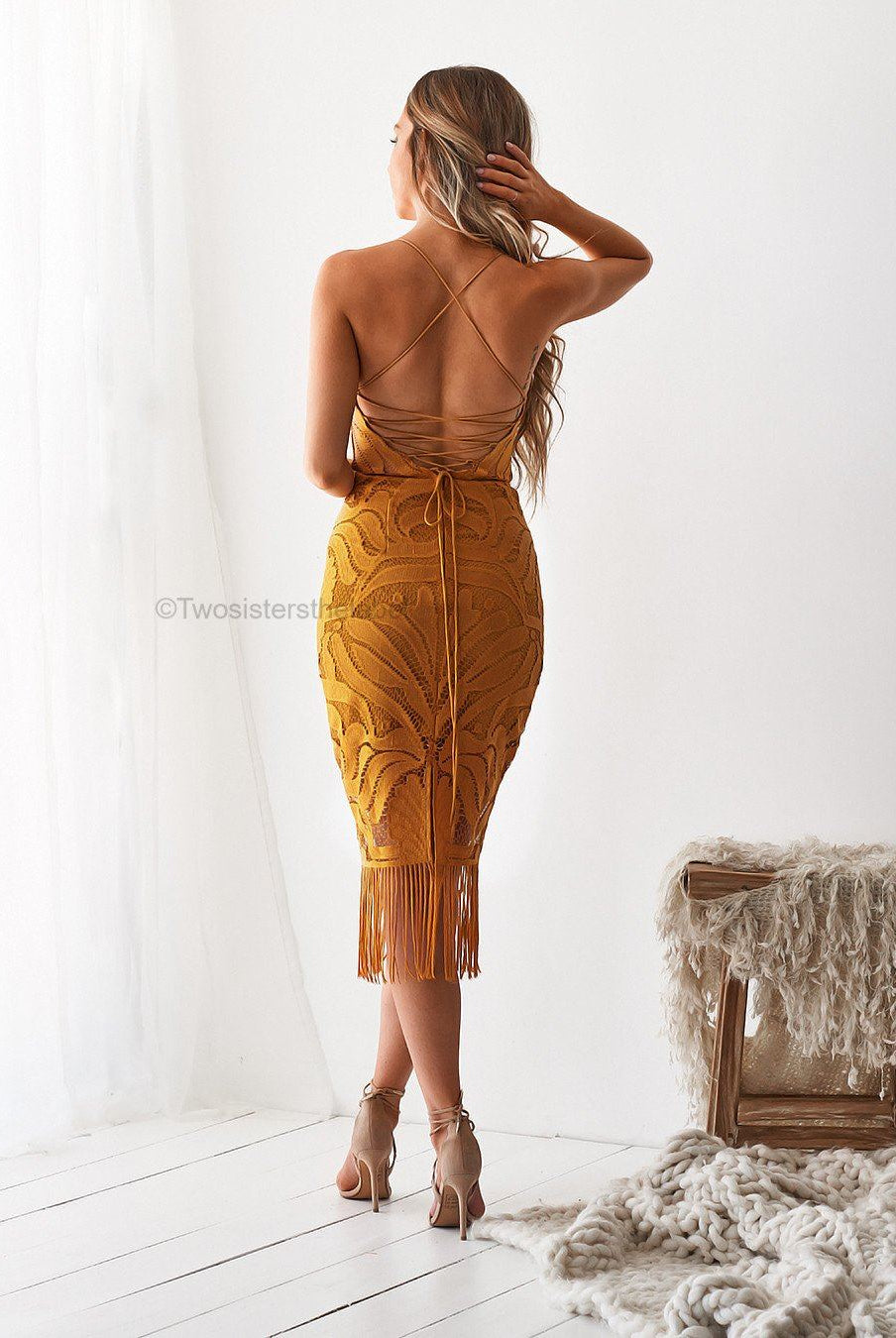 Twosisters The Label Khaleesi Dress Mustard