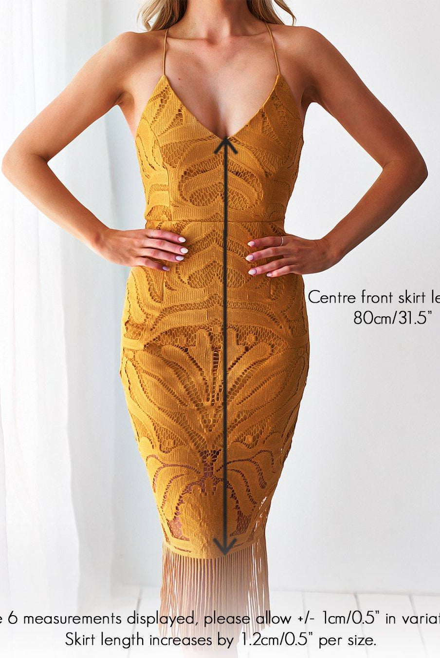 Twosisters The Label Khaleesi Dress Mustard