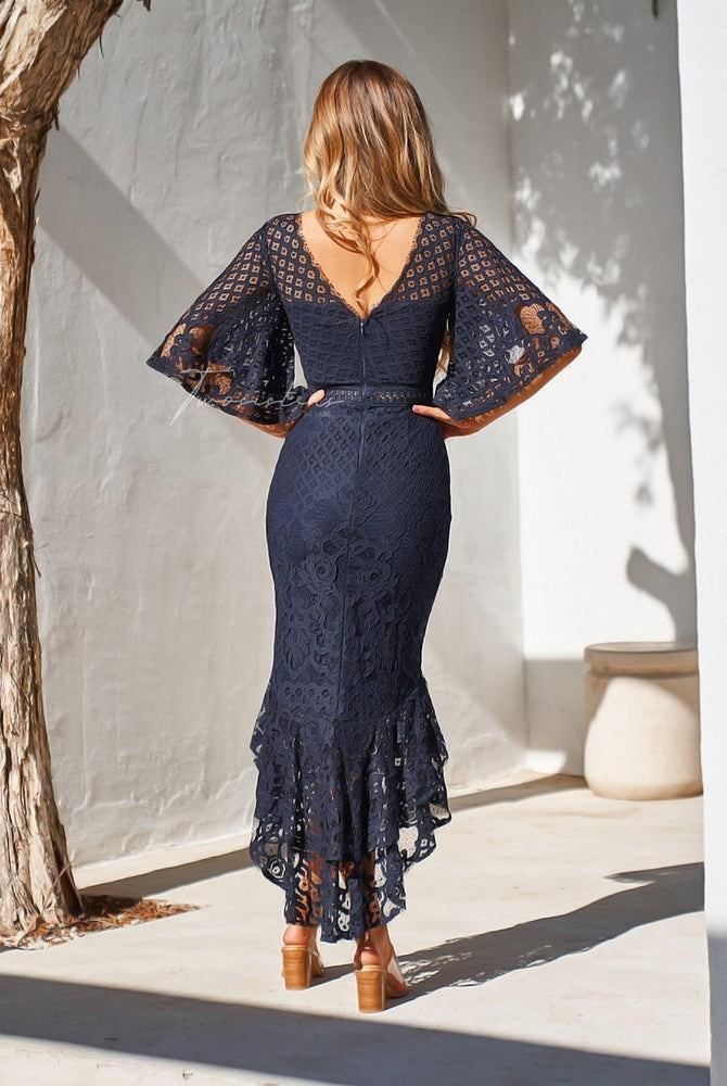 Twosisters The Label Reyna Dress Navy