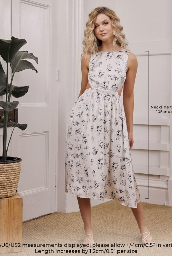 Twosisters The Label Alicia Dress White