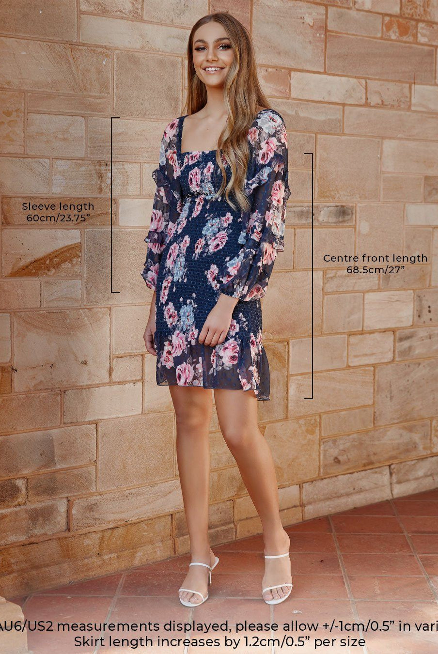 Twosisters The Label Gail Dress Navy