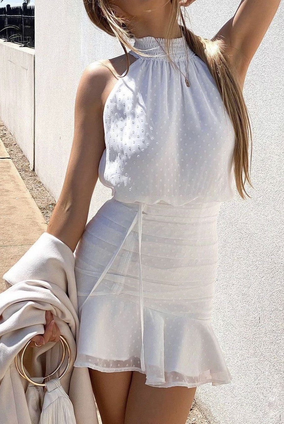 Twosisters The Label Pip Dress White