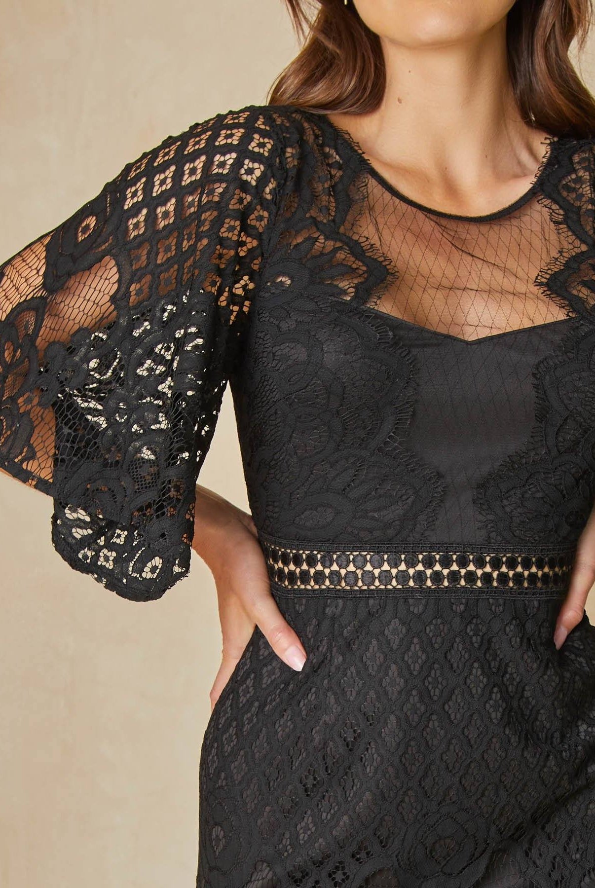 Twosisters The Label Reyna Dress Black
