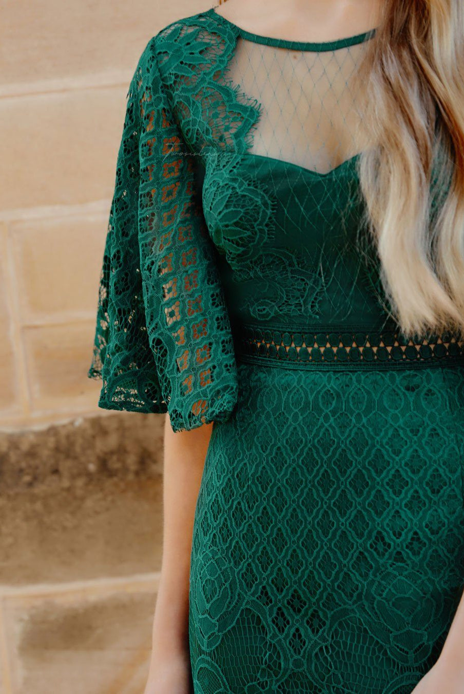 Twosisters The Label Reyna Dress Green