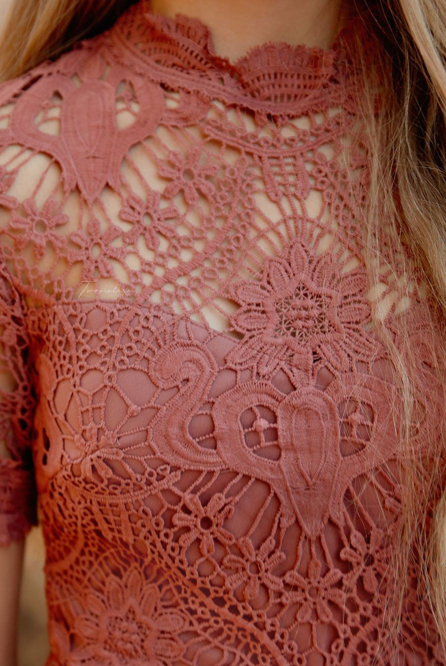 Twosisters The Label Newton Dress Mauve