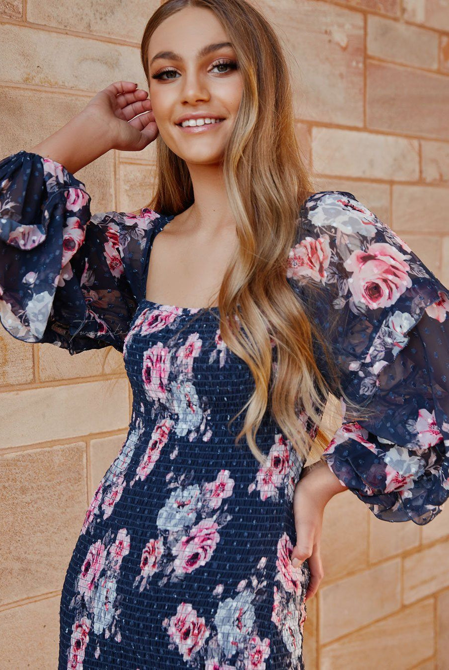 Twosisters The Label Gail Dress Navy