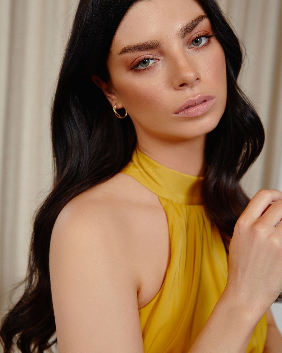 Twosisters The Label Sienna Dress Mustard