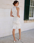 Twosisters The Label Pip Midi Dress White Floral