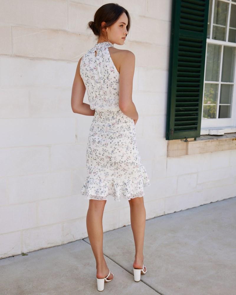 Twosisters The Label Pip Midi Dress White Floral
