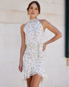 Twosisters The Label Pip Midi Dress White Floral