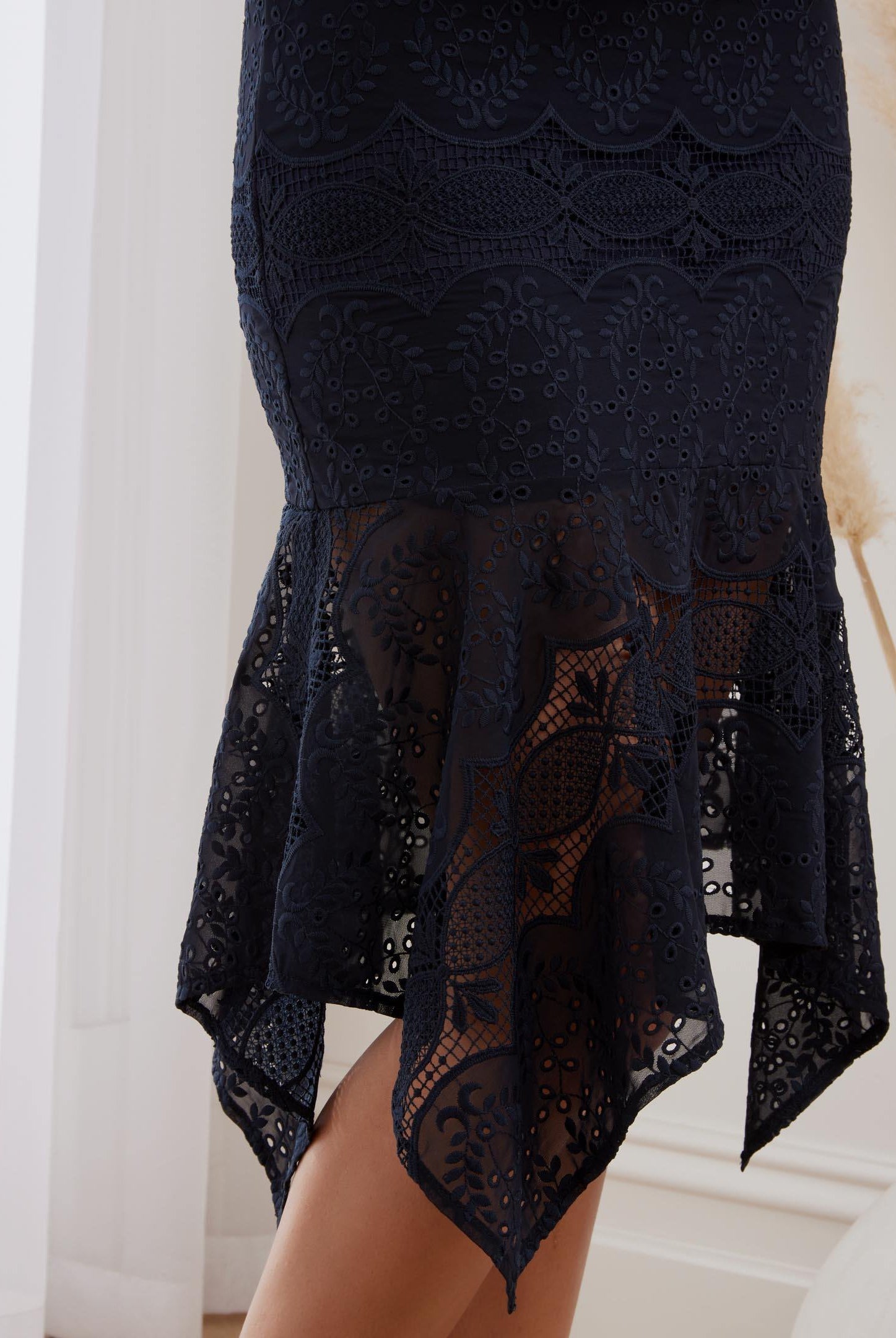 Twosisters The Label Lara Midi Dress Navy