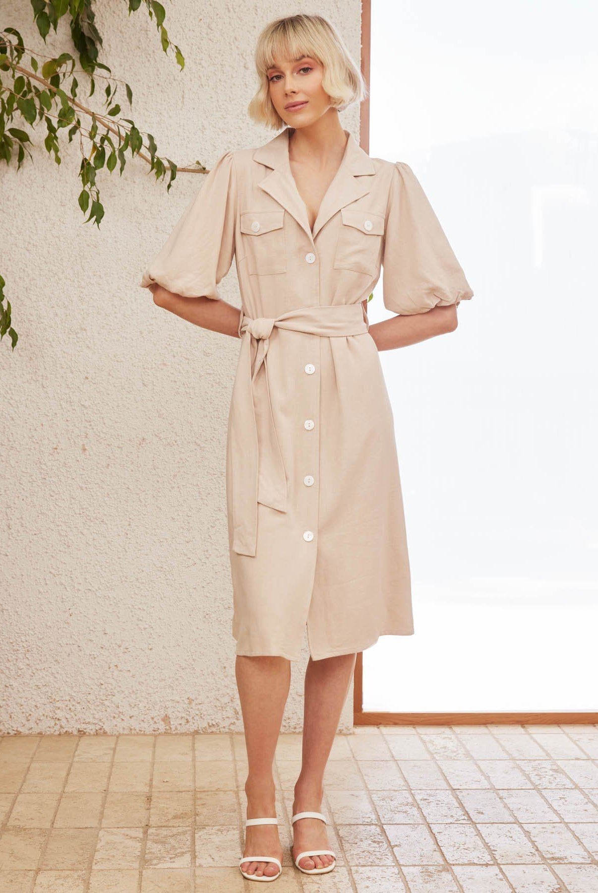 Twosisters The Label Calista Dress Beige