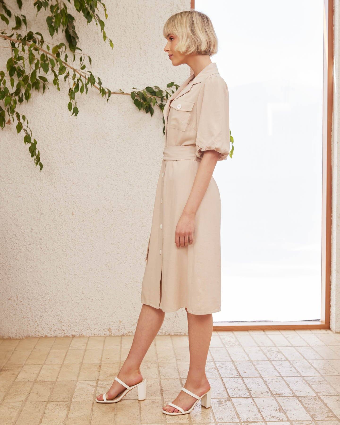 Twosisters The Label Calista Dress Beige