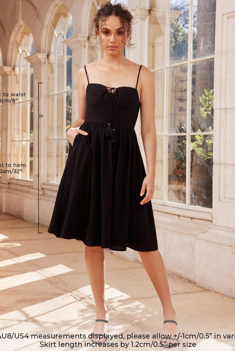 Twosisters The Label Oasis Dress Black