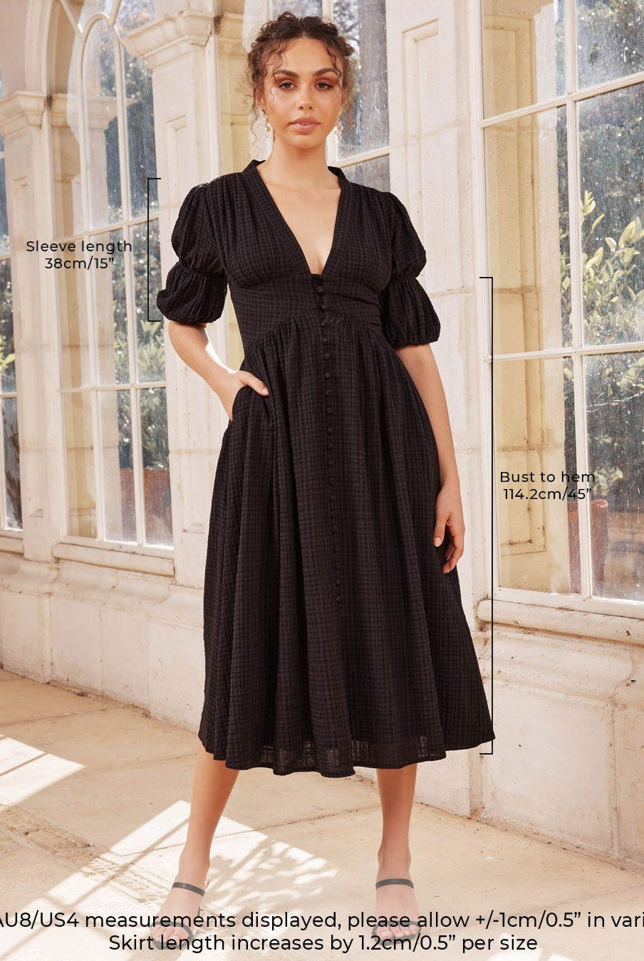 Twosisters The Label Simone Dress Black