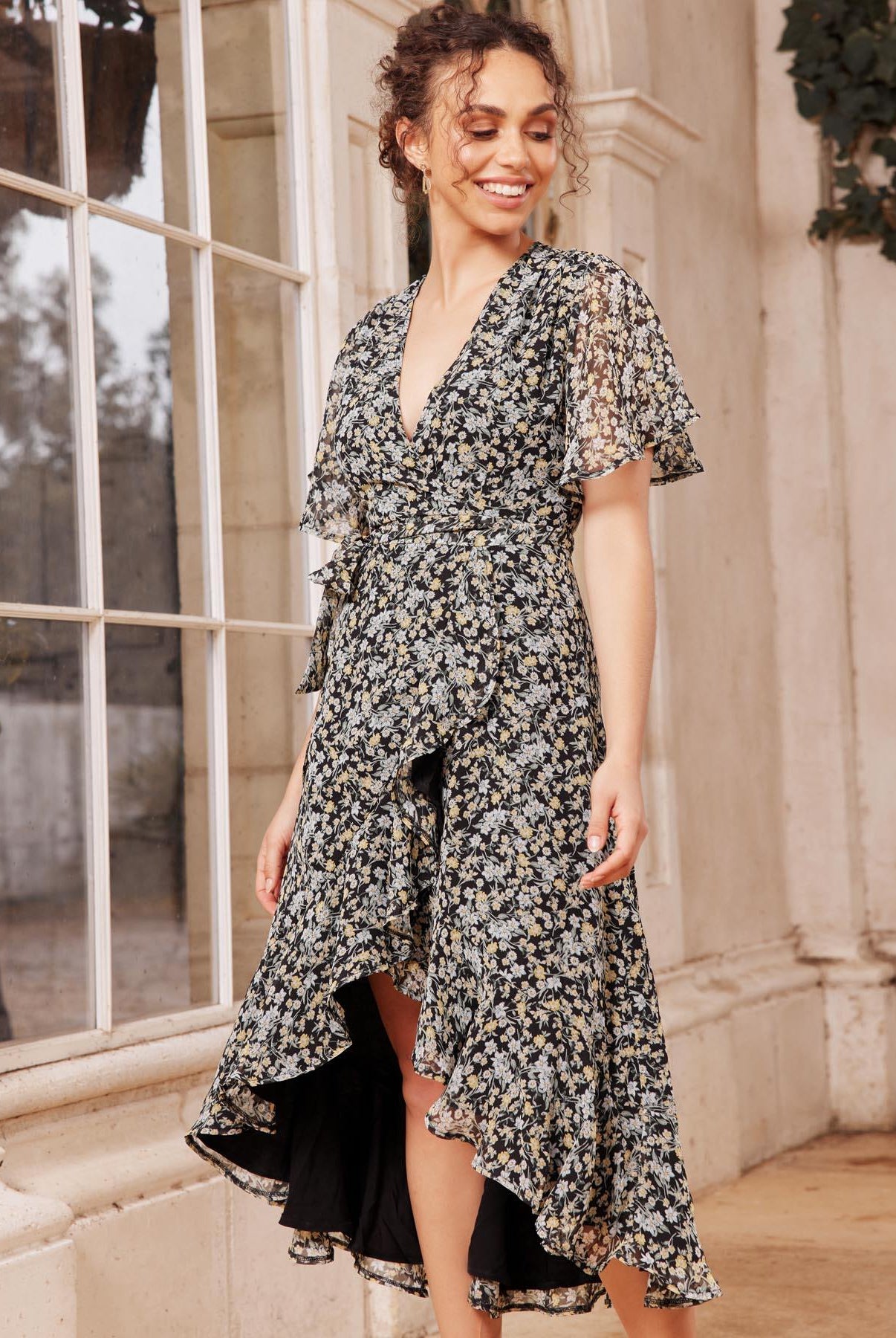 Twosisters The Label Arkansas Dress Green Floral