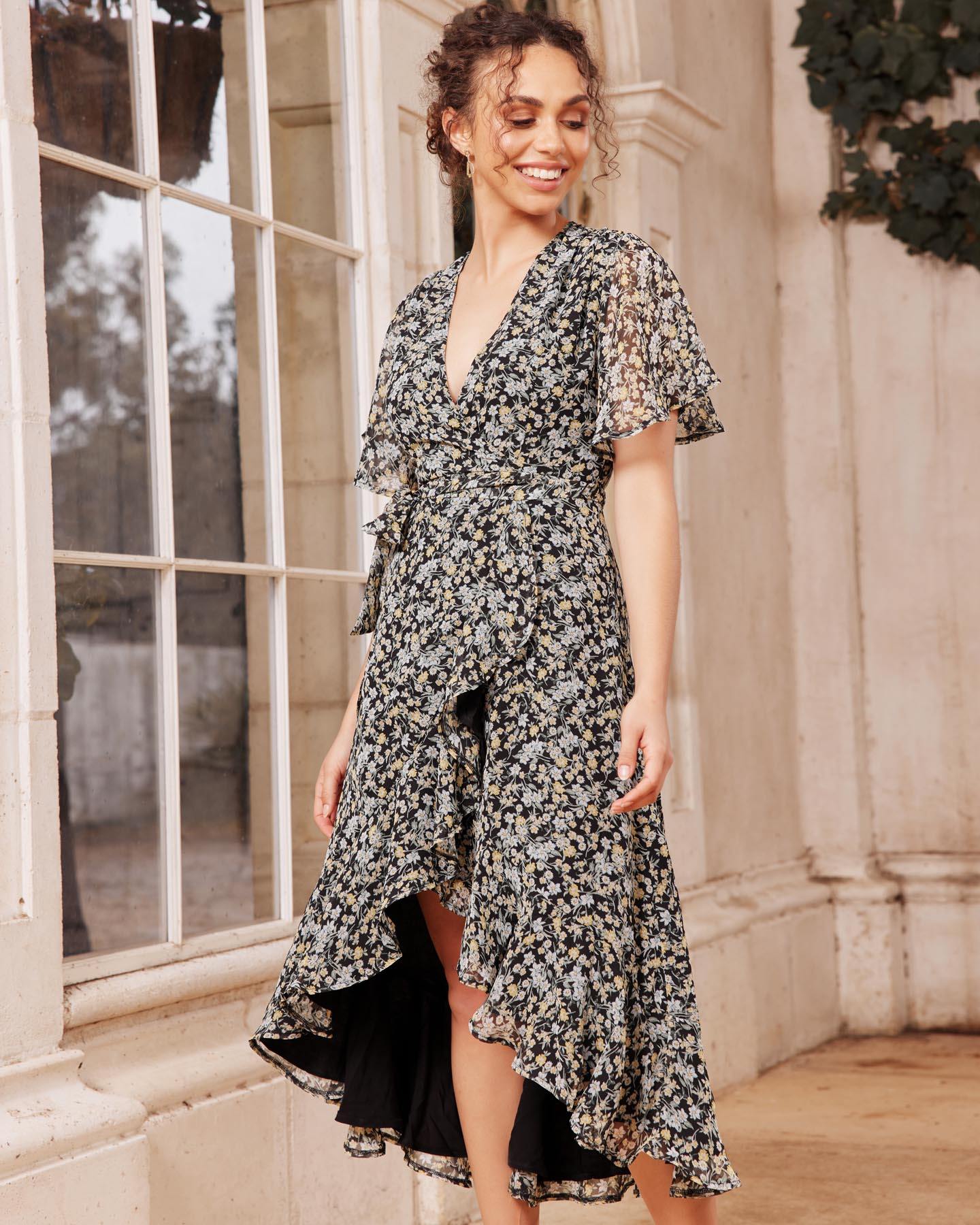 Twosisters The Label Arkansas Dress Green Floral