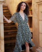 Twosisters The Label Arkansas Dress Green Floral