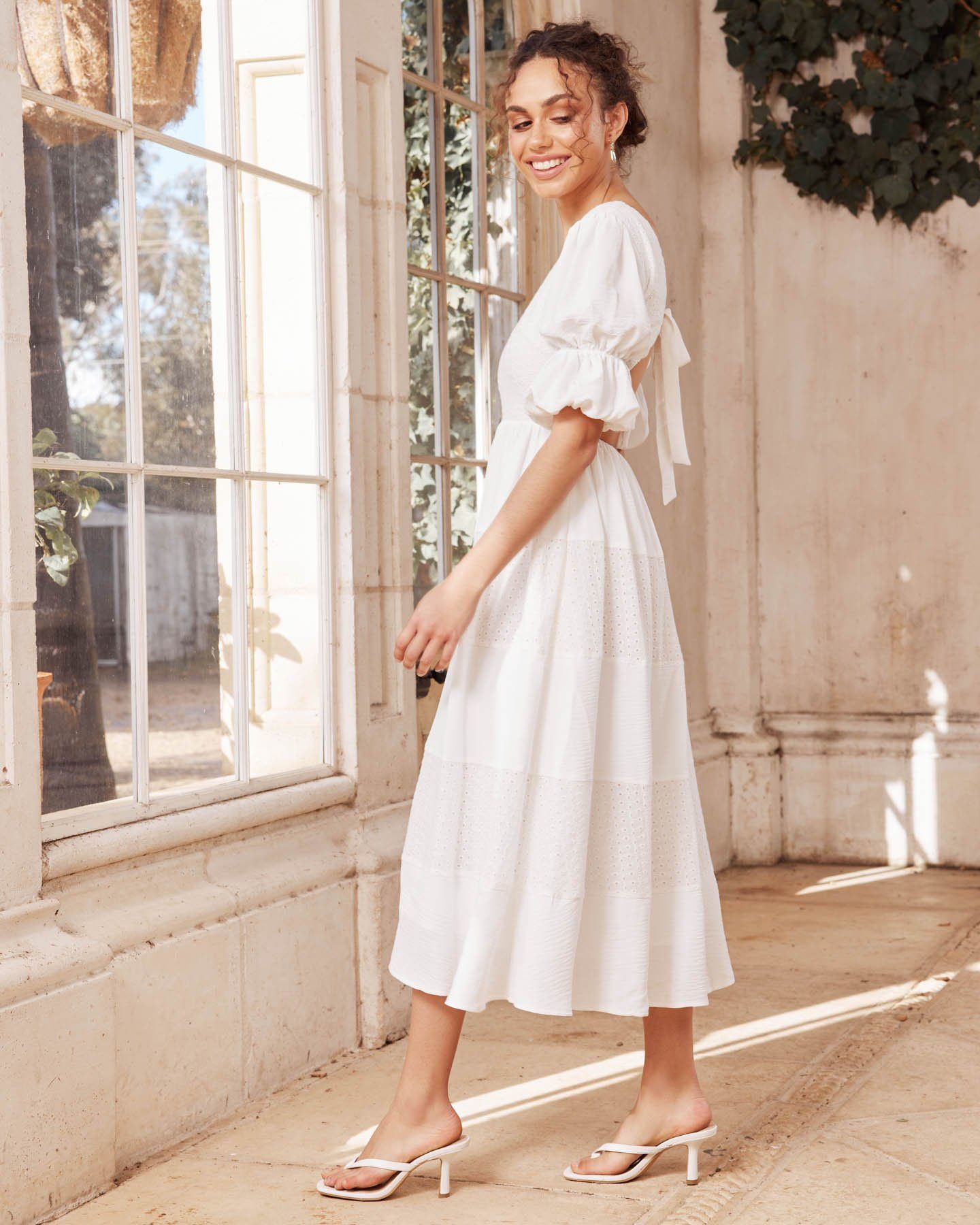 Twosisters The Label Irene Dress White