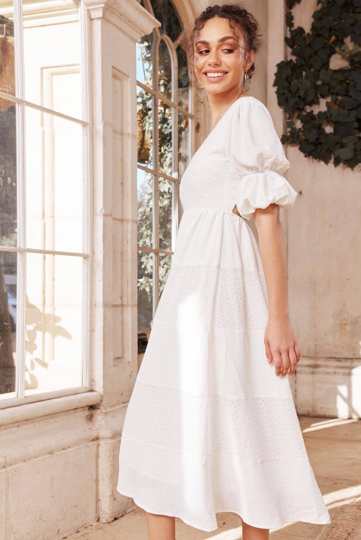 Twosisters The Label Irene Dress White