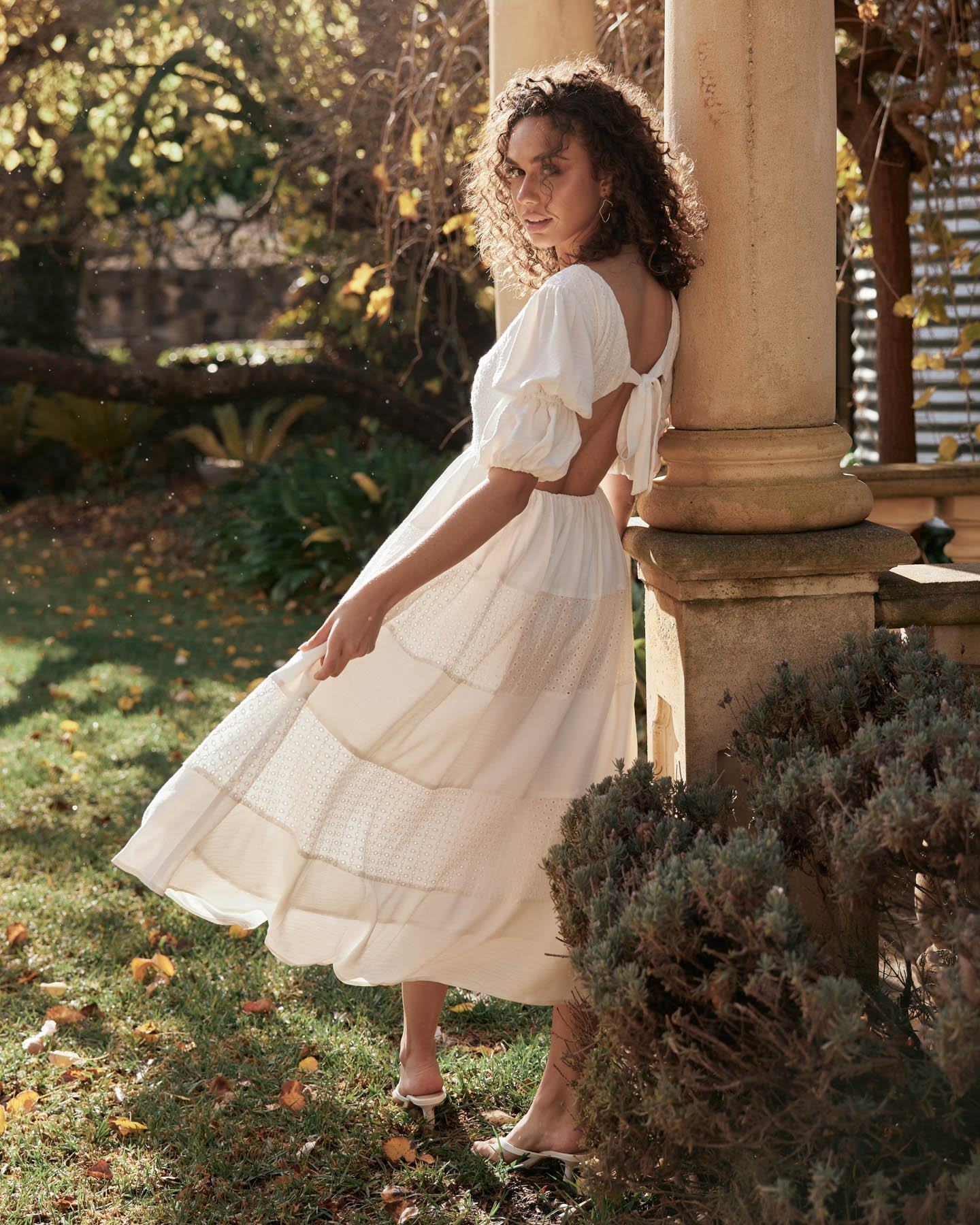 Twosisters The Label Irene Dress White