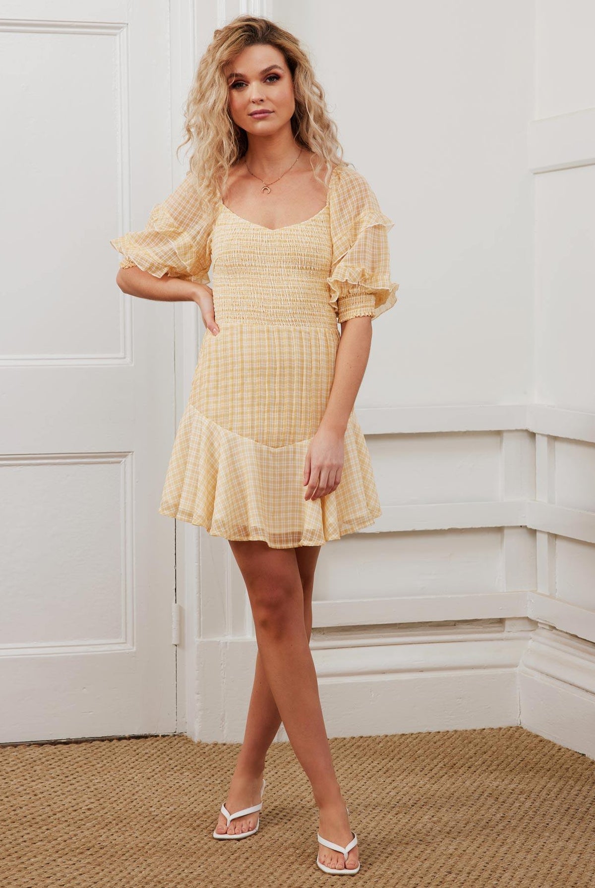 Twosisters The Label Barcelona Dress Yellow