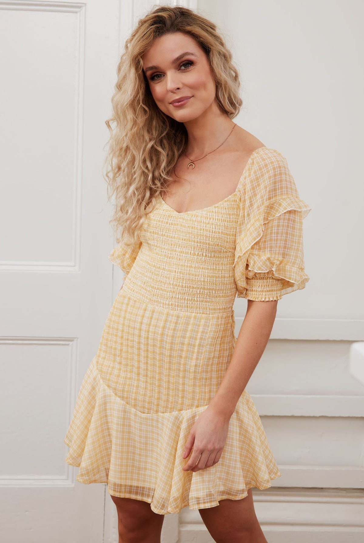 Twosisters The Label Barcelona Dress Yellow