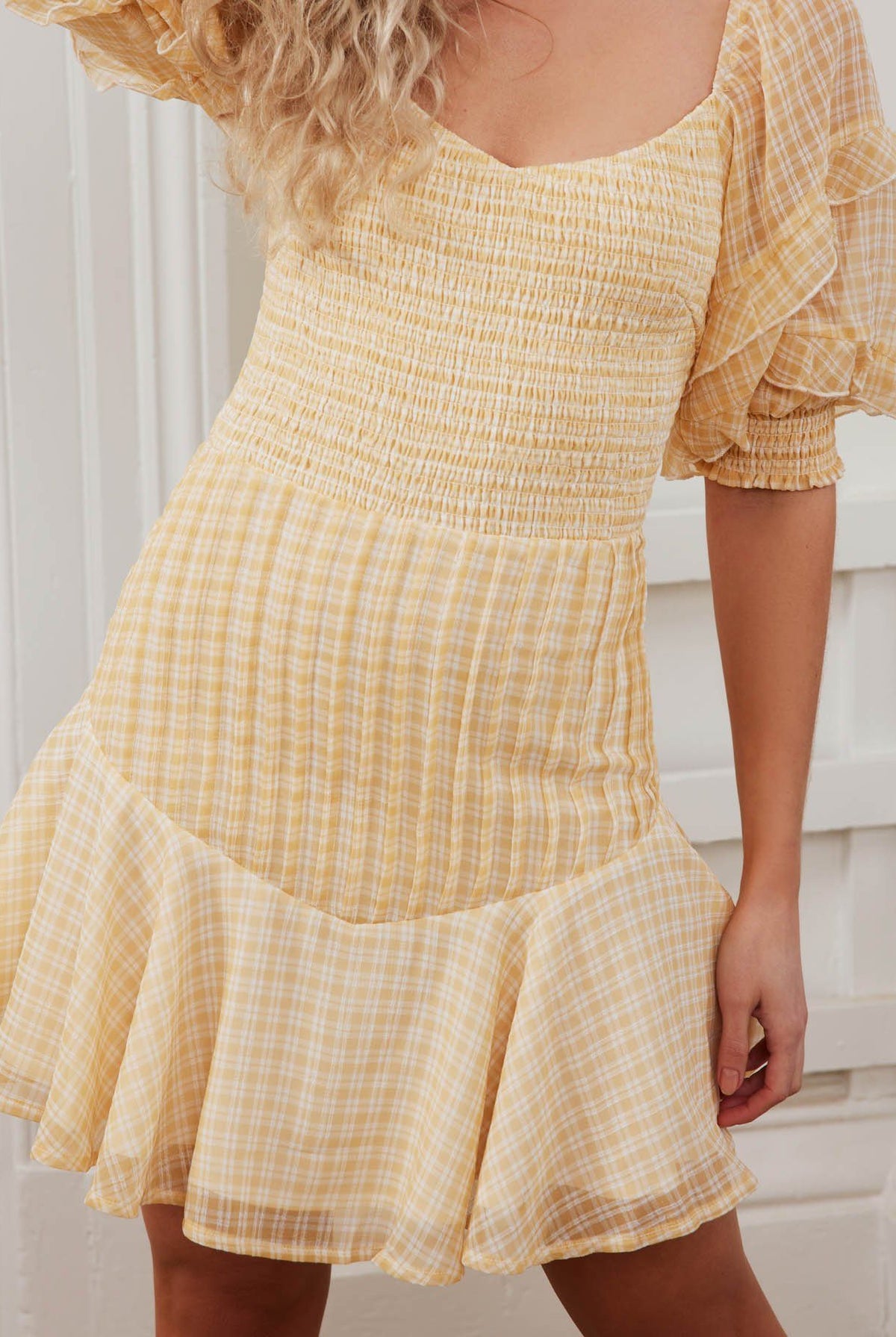 Twosisters The Label Barcelona Dress Yellow