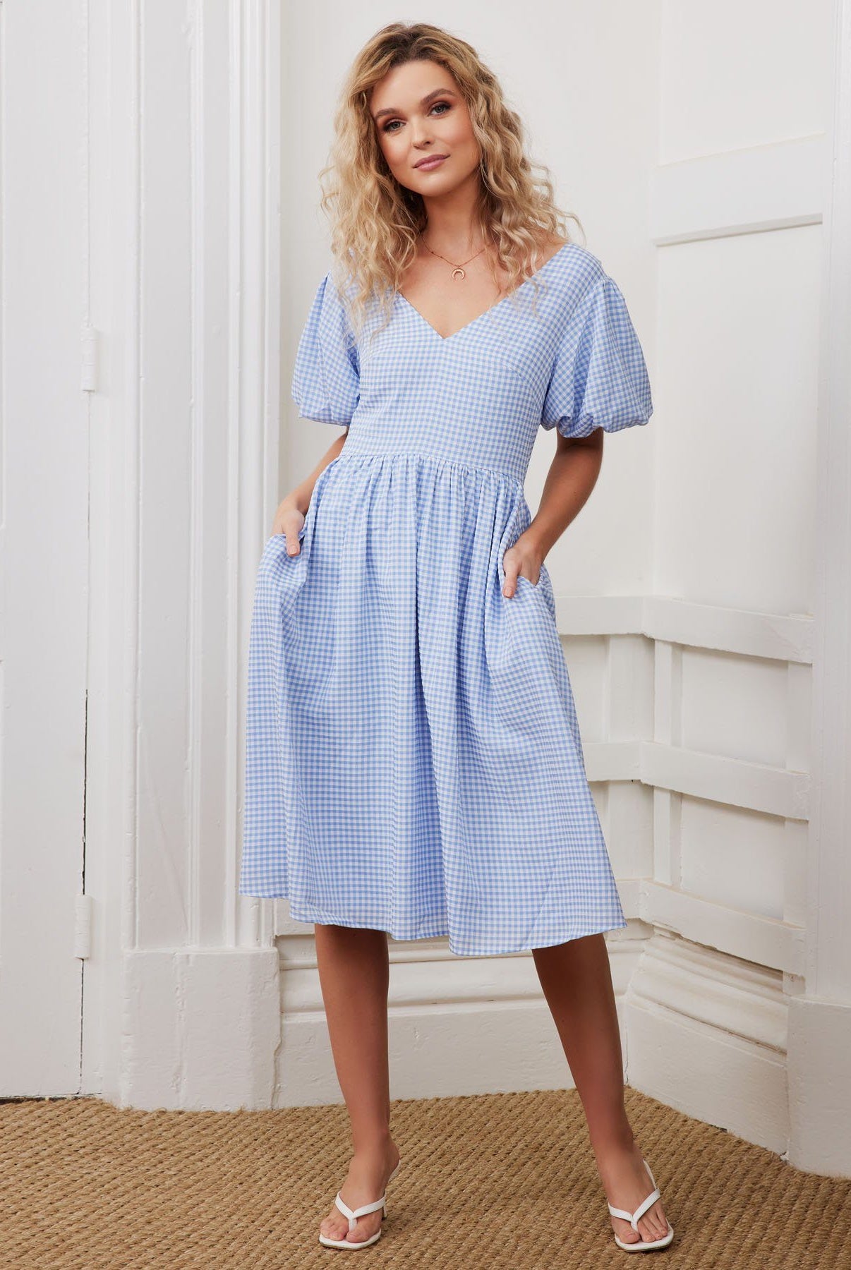 Twosisters The Label Everly Dress Blue