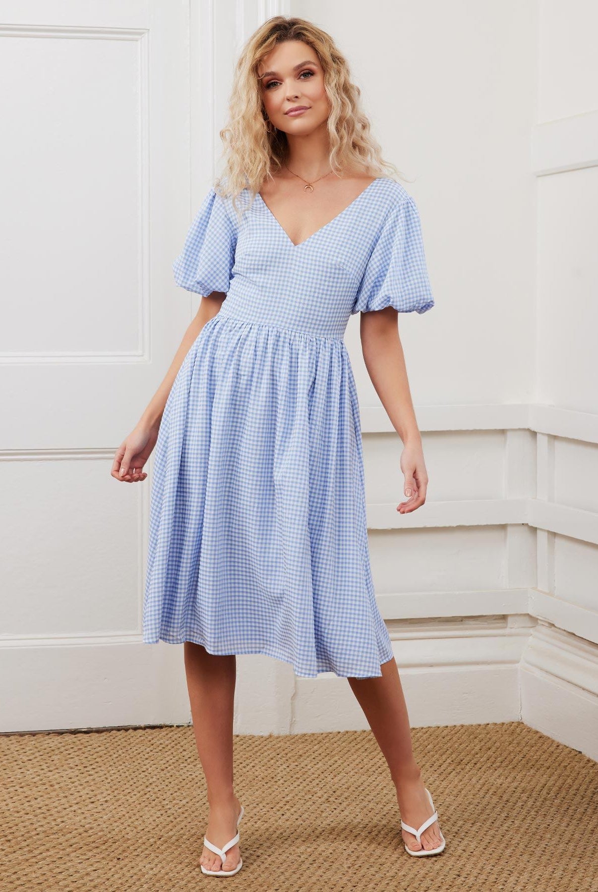 Twosisters The Label Everly Dress Blue