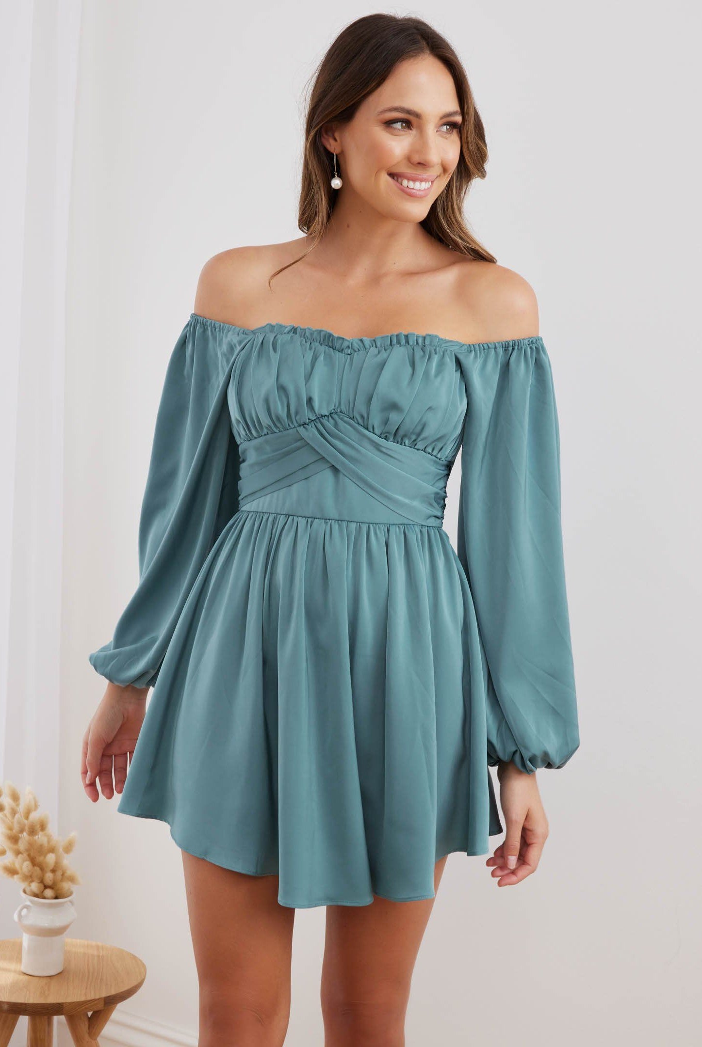 Twosisters The Label Riviera Dress Teal
