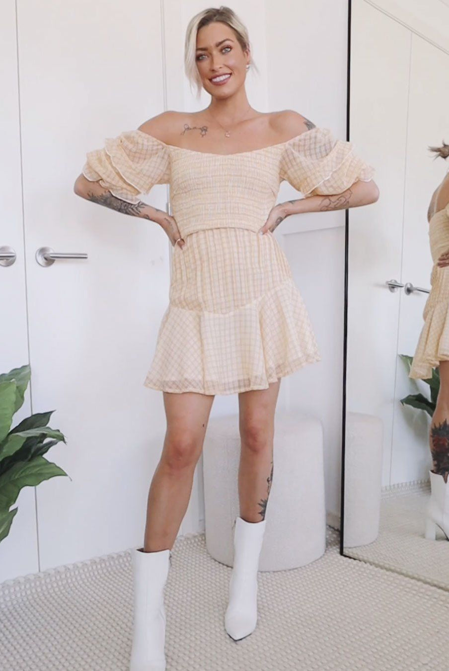 Twosisters The Label Barcelona Dress Yellow