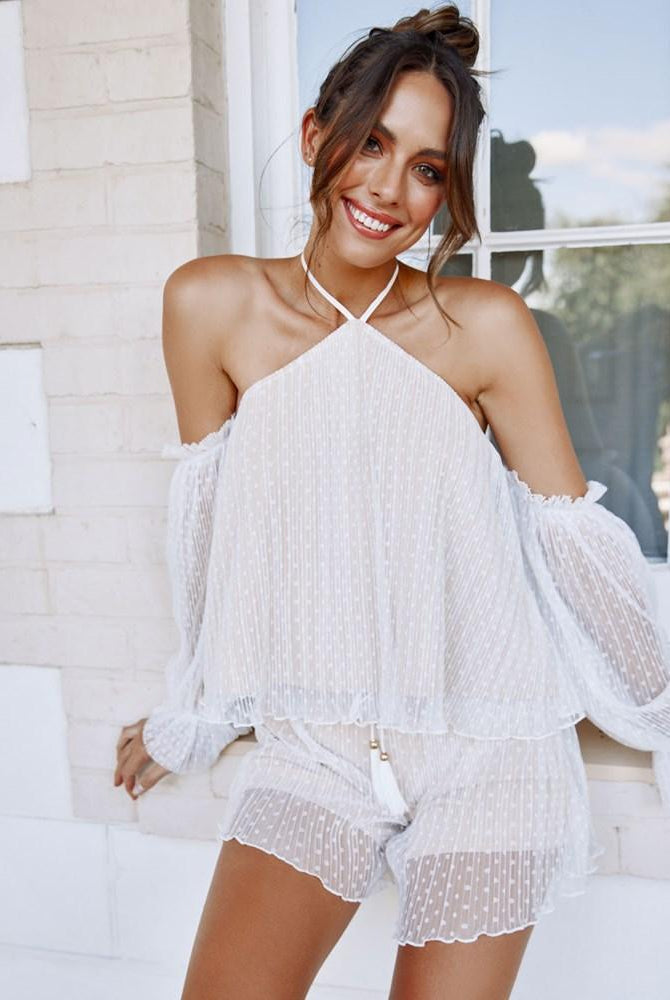 Twosisters The Label Nellie Short White