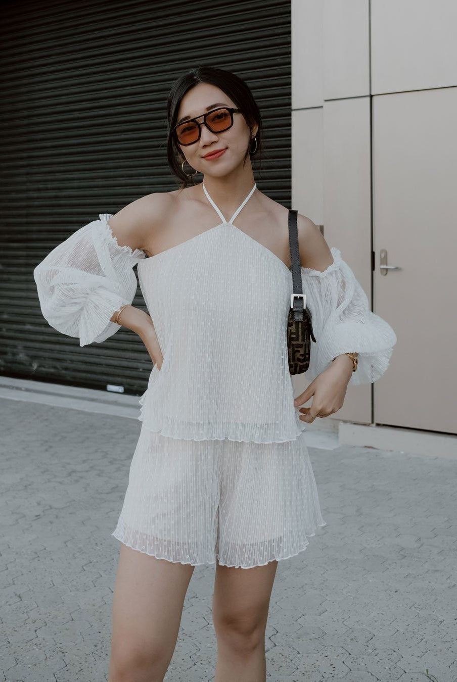 Twosisters The Label Nellie Short White