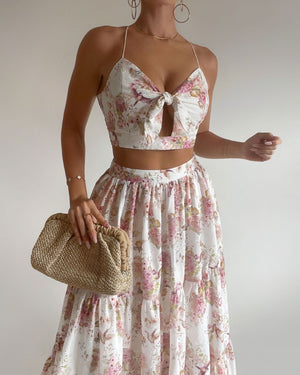 Aileen Set-Pink Floral