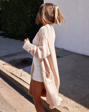 Cecilia Knit Jacket - Beige