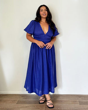 Katana Dress-Blue