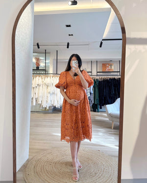 Londyn Dress-Orange