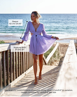 Kinsley Dress-Lilac